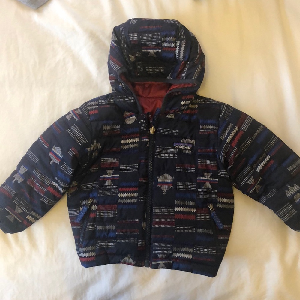Patagonia Reversible Down Sweater Hoodie 2T